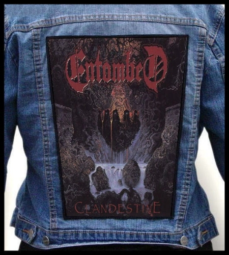 ENTOMBED - Clandestine -- Backpatch.jpg