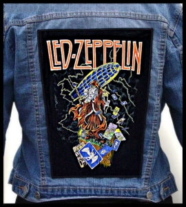 LED ZEPPELIN - Wizard -- Backpatch
