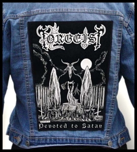 TORGEIST - Devoted to Satan -- Backpatch