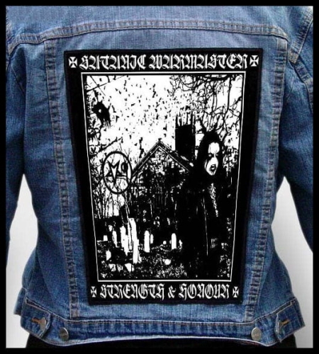 SATANIC WARMASTER - Strength & Honour -- Backpatch.jpg