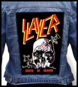SLAYER - South Of Heaven #2 -- Backpatch