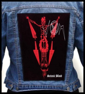 VON - Satanic Blood -- Backpatch