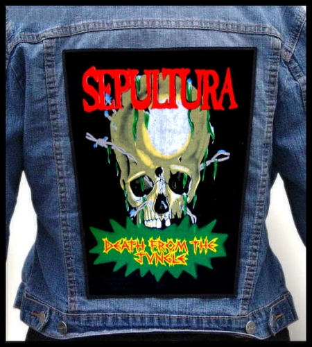 SEPULTURA - Death From The Jungle -- Backpatch.jpg