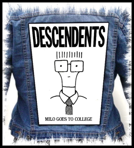 DESCENDENTS - Milo Goes to College -- Backpatch Back Patch.jpg