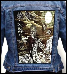 AXEGRINDER - The Rise of the Serpent Men -- Backpatch