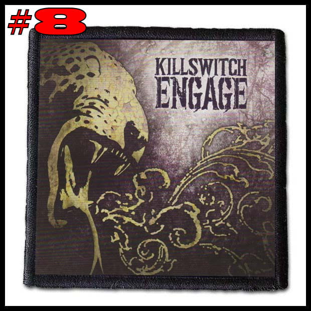 Killswitch Engage Rock Music Sew/Iron On Embroidered Patch - Cloth Heavy Metal Pop Punk