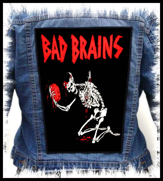 bad brains skeleton shirt